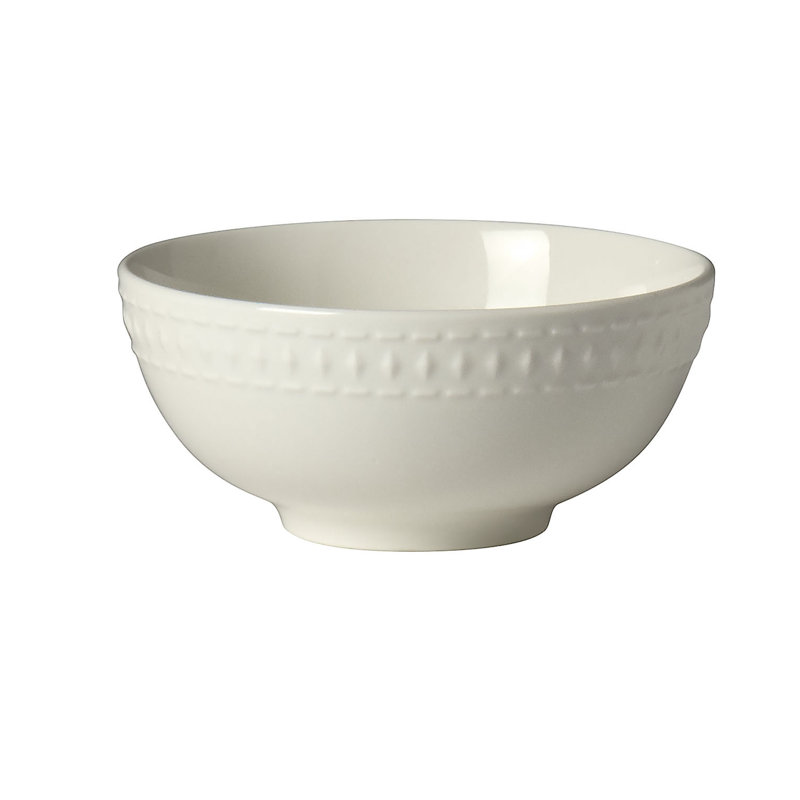 Bloom White Porcelain 12-Piece Dinnerware Set