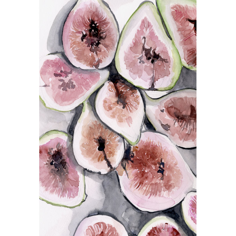 «Fruit Slices II» par Jennifer Paxton Parker - peinture sur toile tendue, H 18 po x l 12 po x P 1,25 po