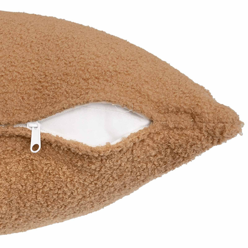 Light Grey Cushion Cover, Square 50cm, Beige