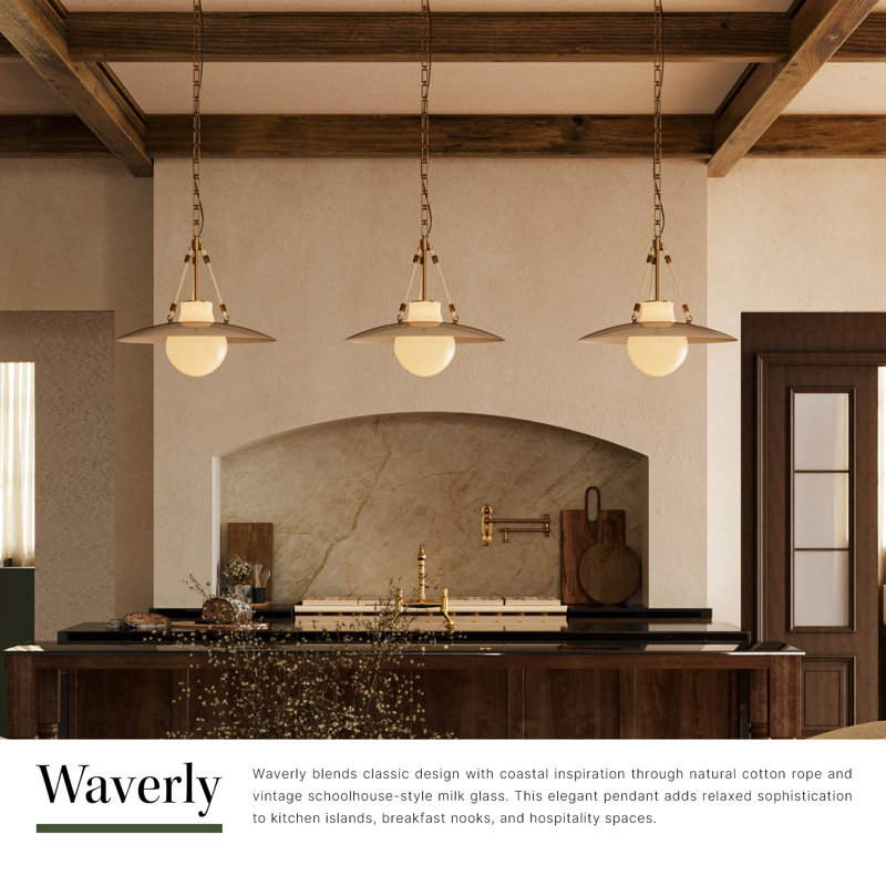 Waverly 1 - Light Pendant, Urban Bronze