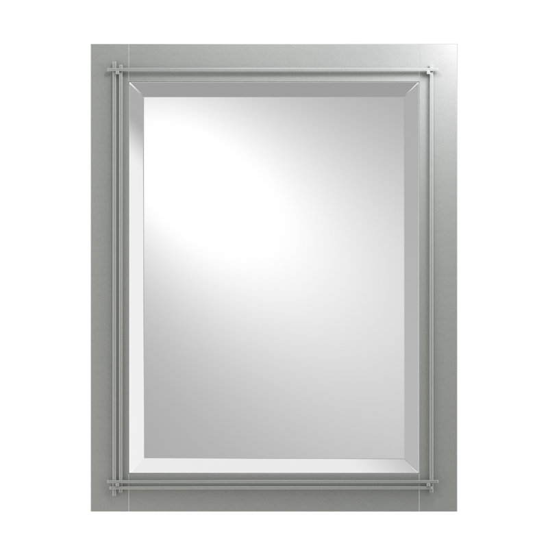 Miroir de salle de bain Metra, H 28 po x l 22 po, Platine rétro