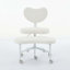 Chaise de méditation artificielle plus avec pieds croisés, roues et tabouret réglable-512033162