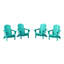 Chaise Adirondack pliante Laguna HDPE-787439528