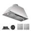 36"IKTCH 900 Cubic Feet Per Minute Ducted Insert Range Hood with Baffle Filter and Light Included-73342199