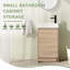 Ensemble de meuble-lavabo simple autoportant avec plateau en céramique 18,17 po Oreva