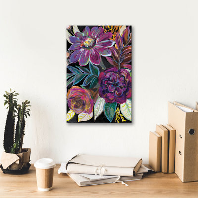 «Festive Season I Black Crop 2» par Jeanette Vertentes, art mural sur toile