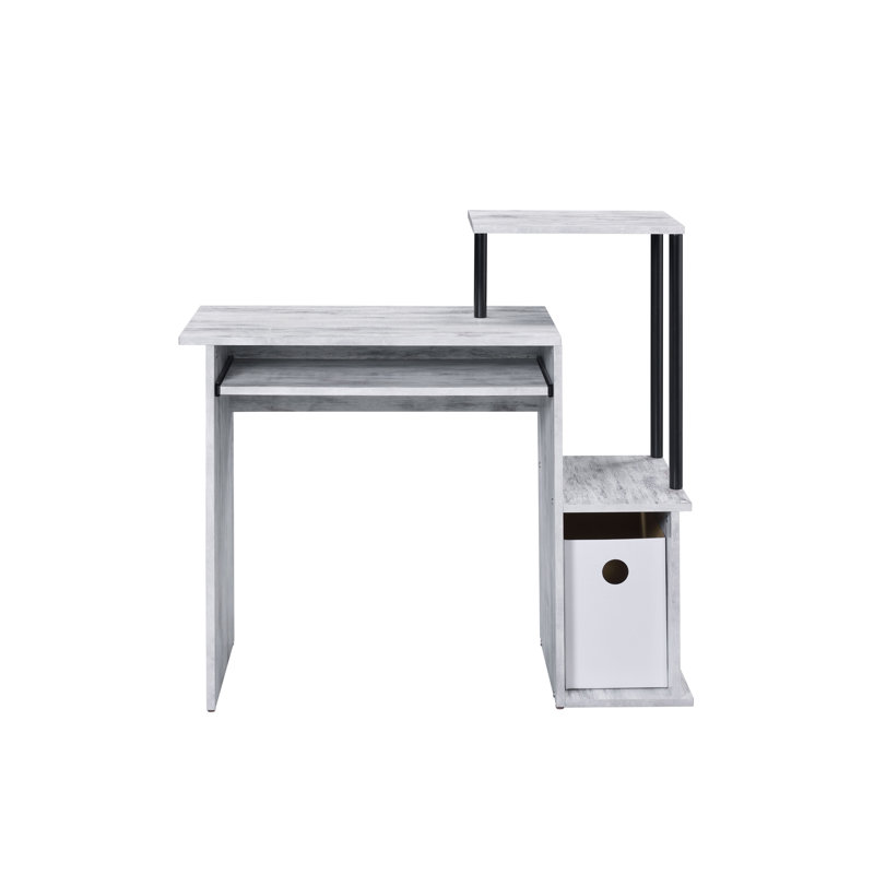 Bureau d'ordinateur, Gris