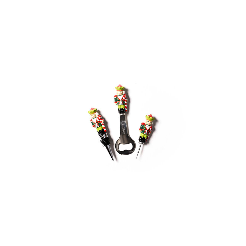Mr Nutcracker Party Set of 3