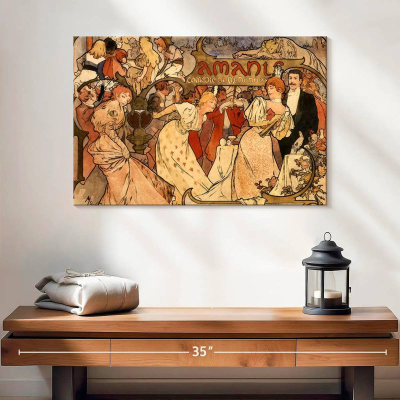 Leisha Amants, 16" H x 24" W
