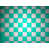Silver/Green Checkered