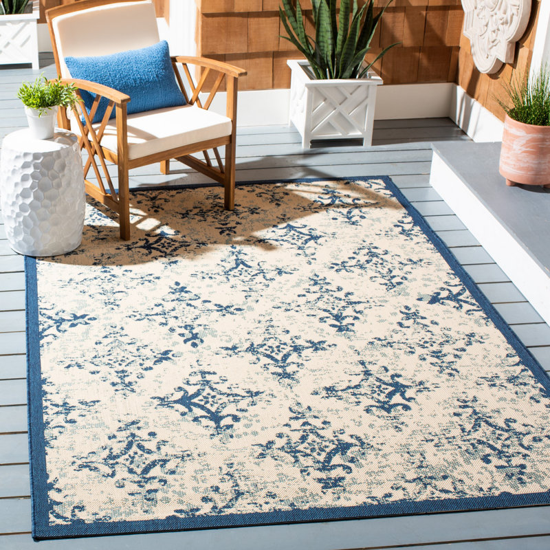 Mendota Performance Geometric Indoor/Outdoor Area Rug, Rectangle 8' x 10'