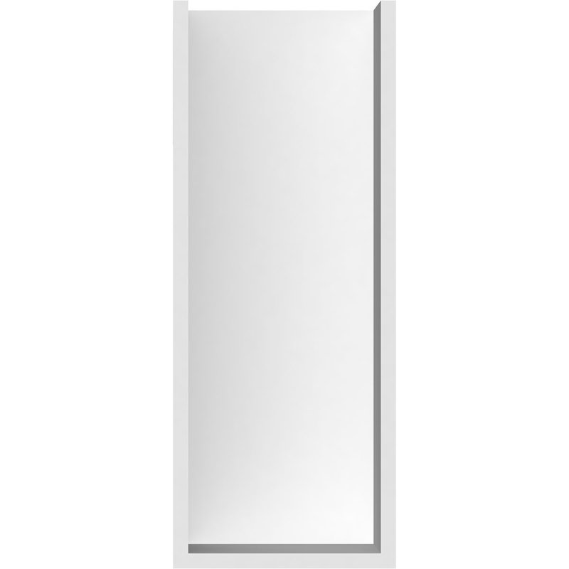 5"W x 12"D x 14"H Standard Merced Architectural Grade PVC Bracket with Block Ends, 14"H x 5"W x 12"D