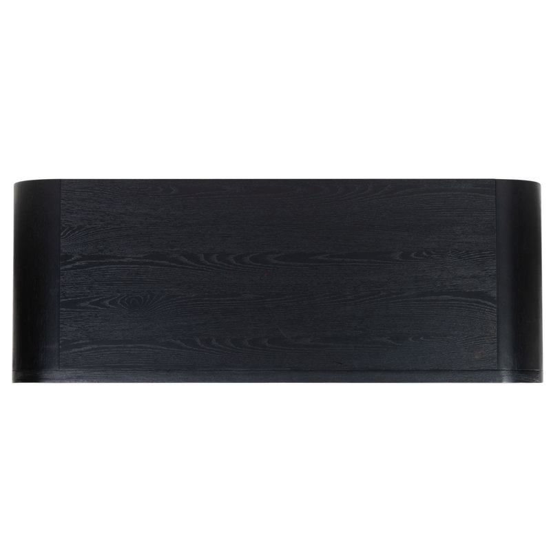 Commode 6 tiroirs Tosheba, Noir