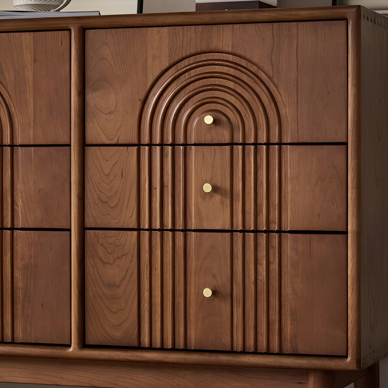 Buffet de rangement de style rétro
