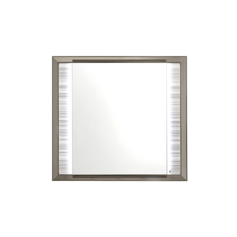 STAR WHITE MIRROR WITH LED