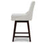 Tabouret de bar et de comptoir pivotant rembourré Zahara-114019149-121833992