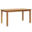 Table basse vidaXL en bois de teck massif brun 35,43 x 19,69 x 17,91-1475325615