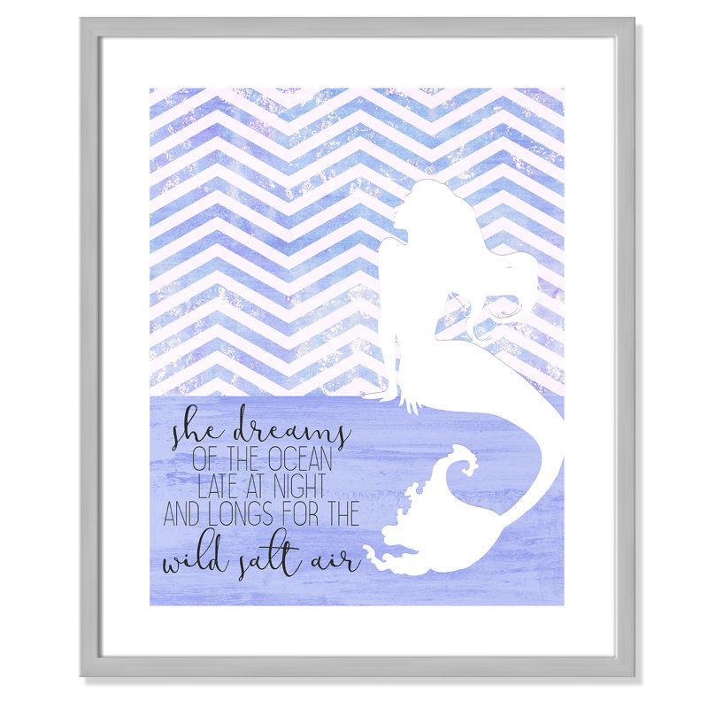 Adhésif décoratif She Dreams, H 24,5 po x l 20,5 po x P 1,18 po, Encadré de boîte argent