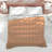 Orange White Gingham Comforter-128699988
