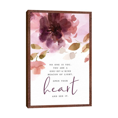 Open Your Heart by Stephanie Ryan - Painting on Canvas