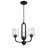 Mafaz 3 - Light Steel Chandelier-672587033