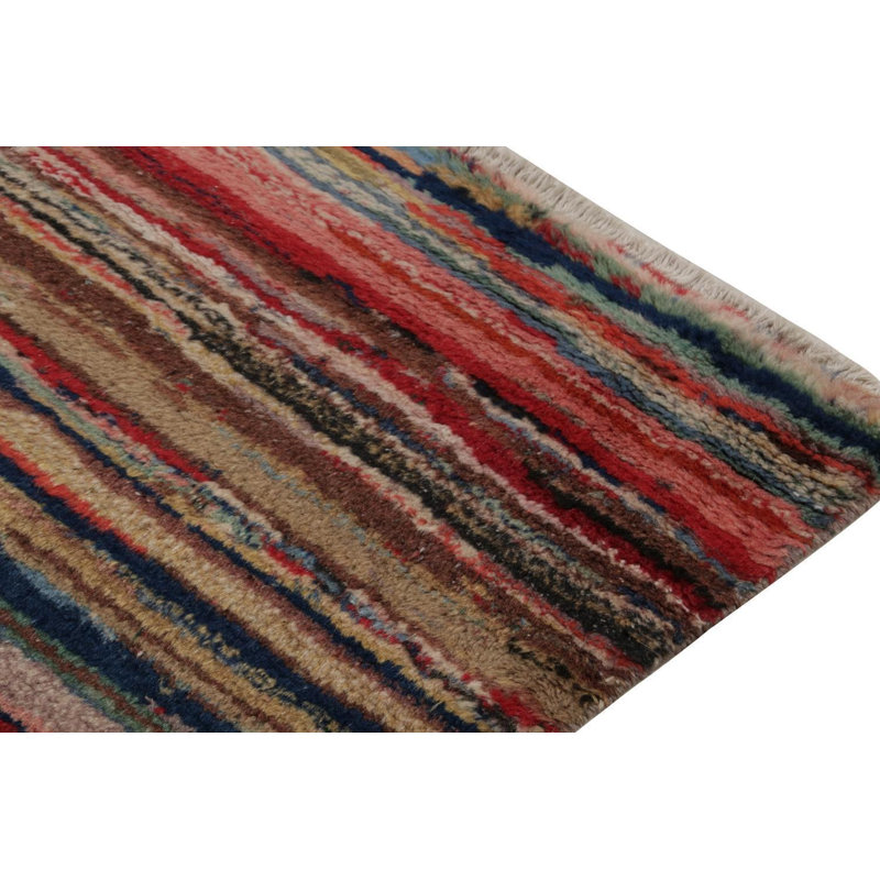 One-of-a-Kind 2'5" X 7'9" Hand Knotted Area Rug