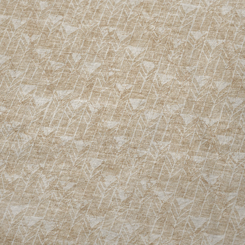 Jeté en sherpa Addison, Géométrique beige