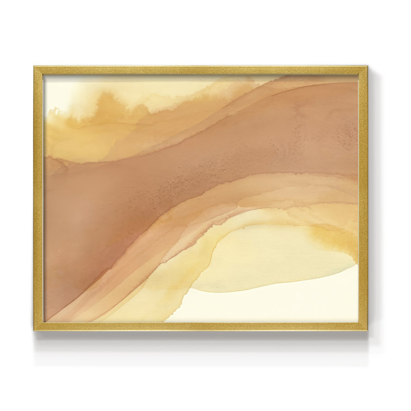 Sunset Layers II -Framed Print - Restickable