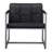 Holbeach Faux Leather Armchair-1364926946