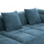 101.2"  Sectional Sofa Full-Compressed Sofa Modular Sofa Couch Free-Combined Sofa With Deep Seating  And Two Side Pockets-651058559