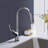 Topcraft Single-Handle Single-Hole Pull-Down Kitchen Faucet-51285820