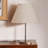 Light Yellow Linen Empire Lamp Shade
