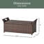 BANC DE RANGEMENT EN PE