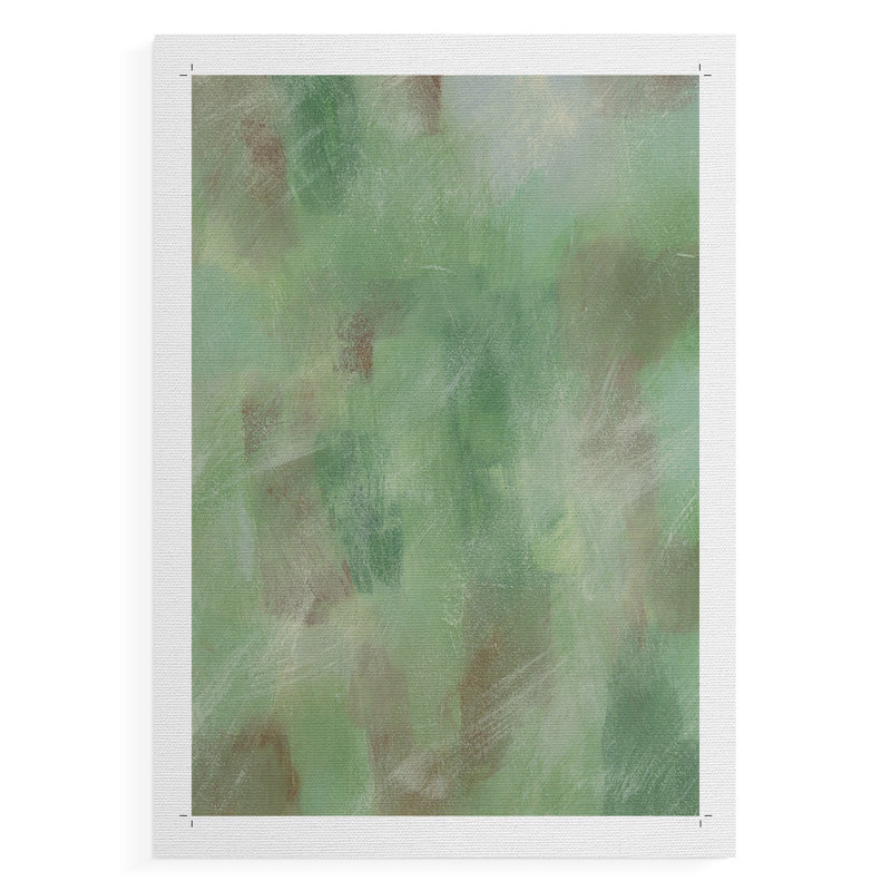 Green Shadows I - Impression sur toile seulement - NON CADRE