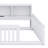 Floor Bed With Storage Cabinets And USB Ports-957043586