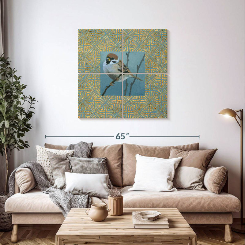 Brampt The Sparrow, 38" H x 38" W