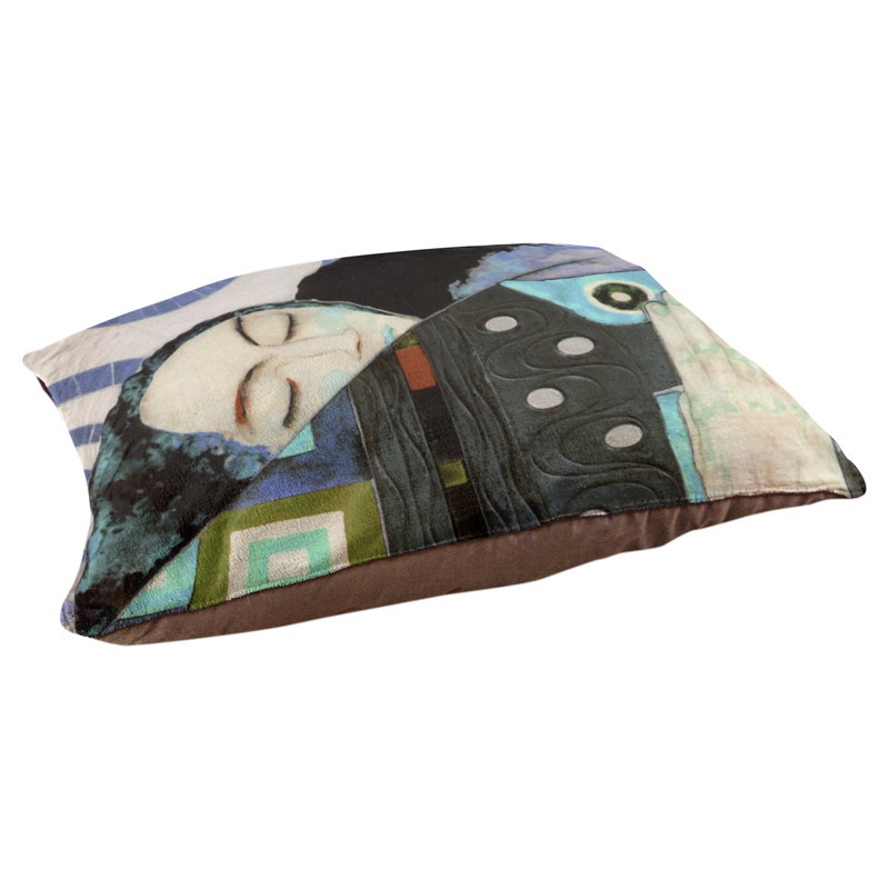 Coussin Carlile, Petit (L 29,5 po x l 19,5 po), Bleu