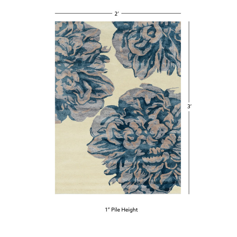 Bryana Wool Indoor Rug, Rectangle 2' x 3'