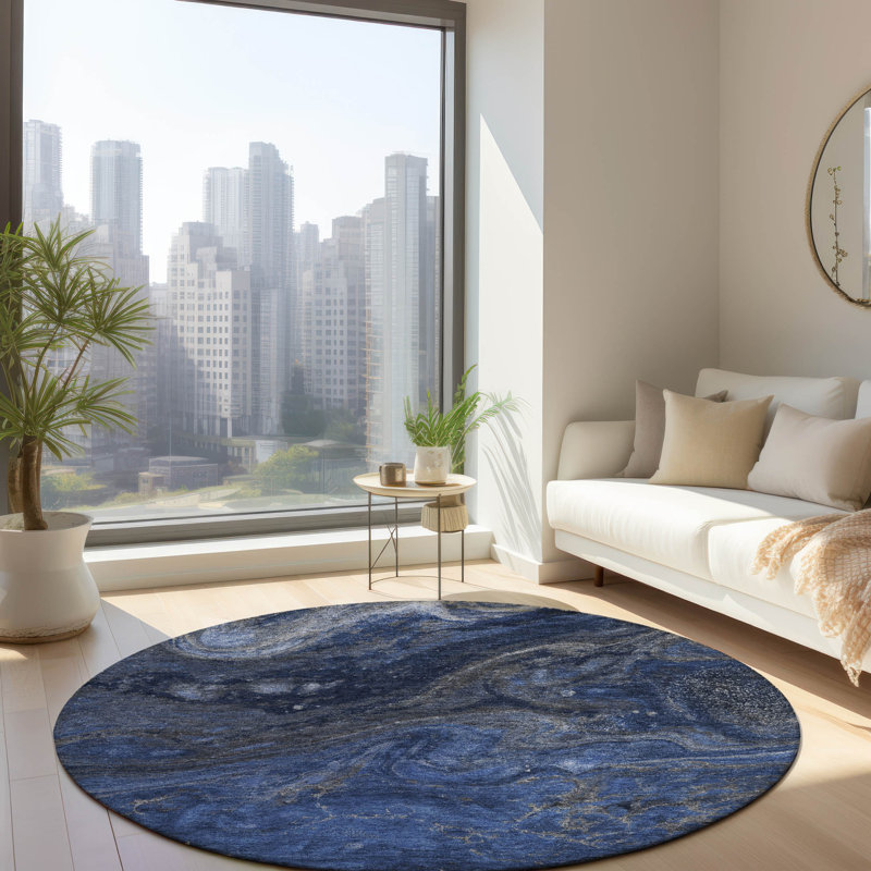 Tapis intérieur / extérieur Altair, Rond 8 pi
