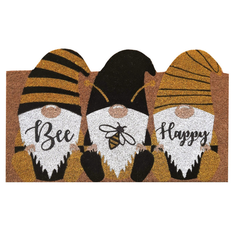 Paillasson Bee Happy Gnomes