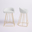 Tabouret de comptoir rembourré 25,5 po Sienna-1411780366-1438290814
