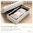 42" Single Sofa, Oversize Armchair, Upholstered Chaise Lounge With Storage Ottoman-1968960875