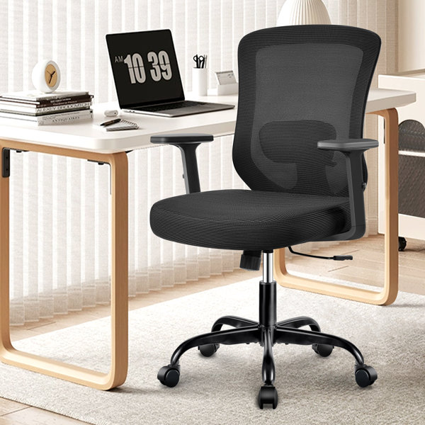 Inbox Zero Lanta Adjustable Task Chair with 2D Armrests | Wayfair