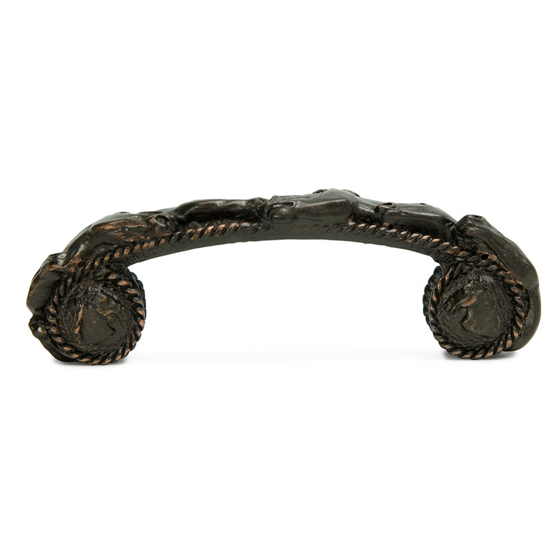 Americana running horse 3 inch center to center pull in finish Oil Rubbed Bronze, Oil Rubbed Bronze