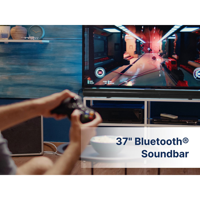 37" Bluetooth Soundbar with Remote Control