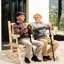 Chaise berçante pour 2 personnes