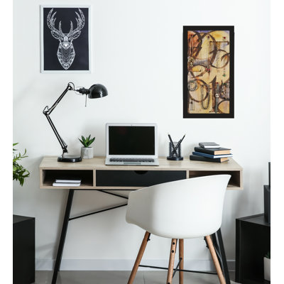 Porte-bijoux mural magnétique à chiffres peints