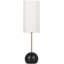 Lampe de table noire 26,4 "