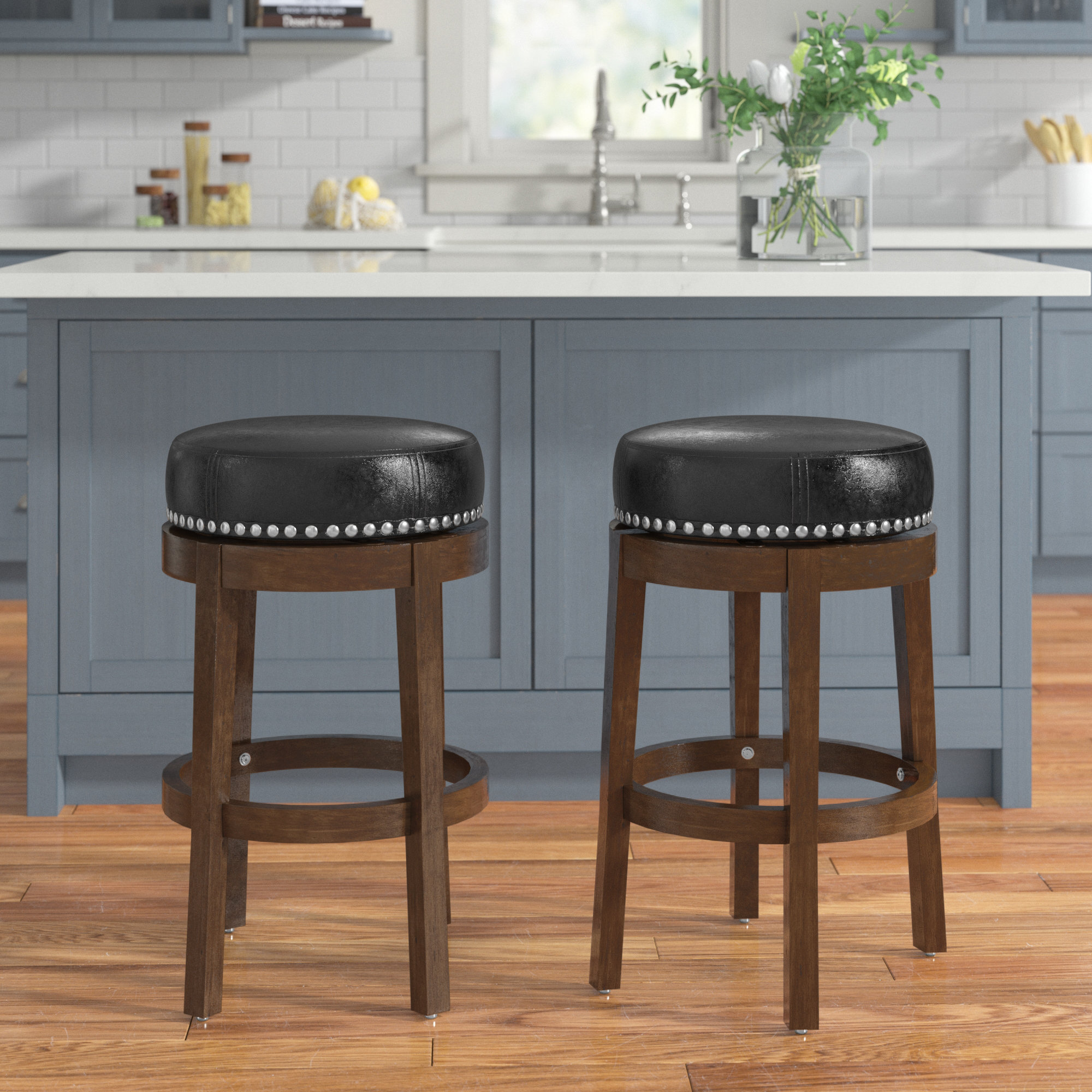 Andover Mills™ Arlette Swivel Stool & Reviews | Wayfair