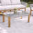 Sarson Rectangular Glass Outdoor Coffee Table , 39.5 " W 23.75 " D